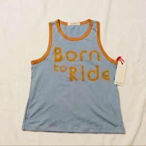 NWT Circlex Born to Ride retro tank. Medium